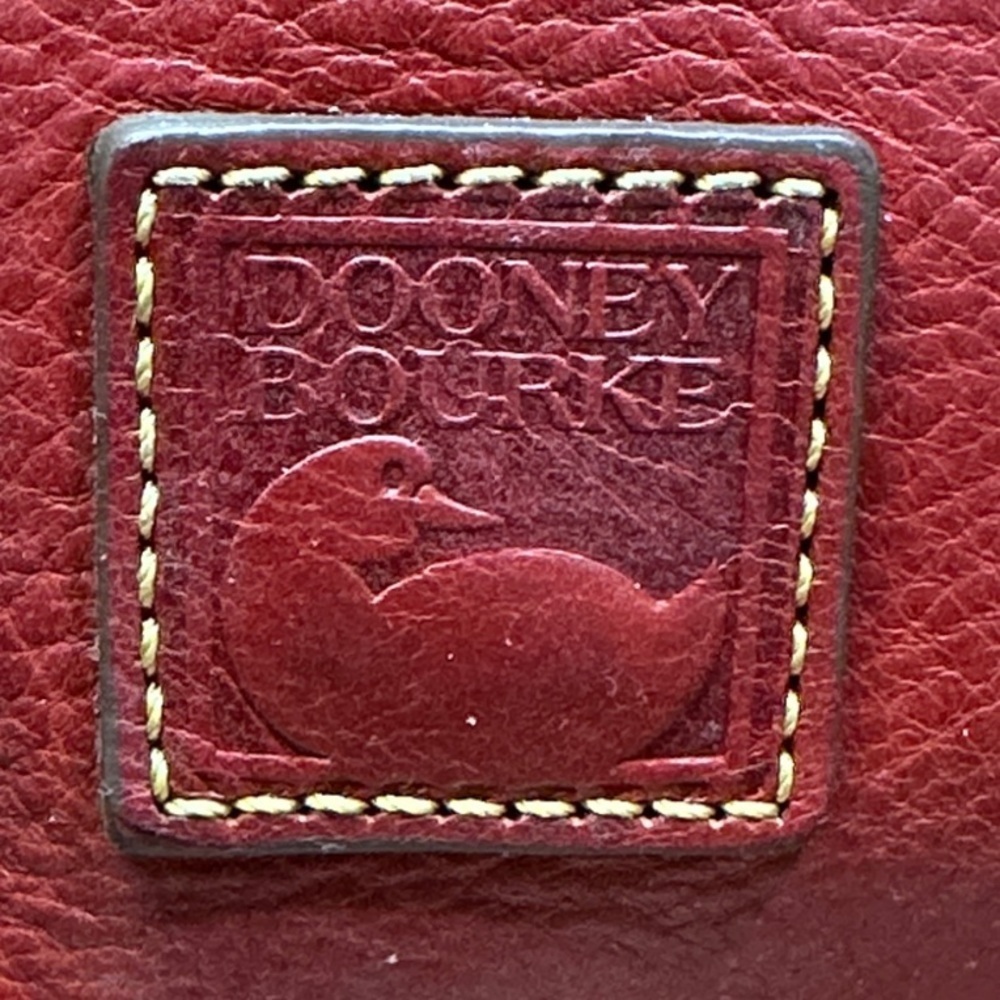 Dooney & Bourke Rich Red Satchel - Picture 2 of 8